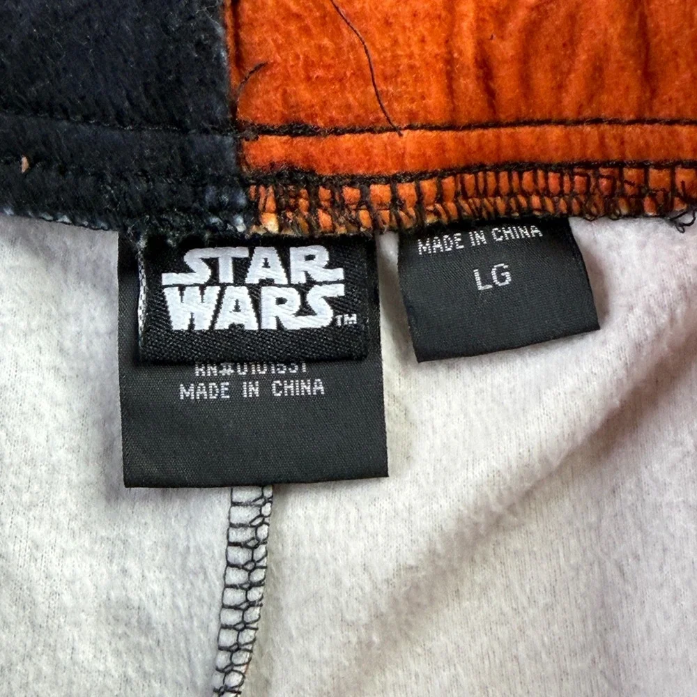 Star Wars Kylo Ren Stormtrooper Fleece Pajama Pants Mens Large